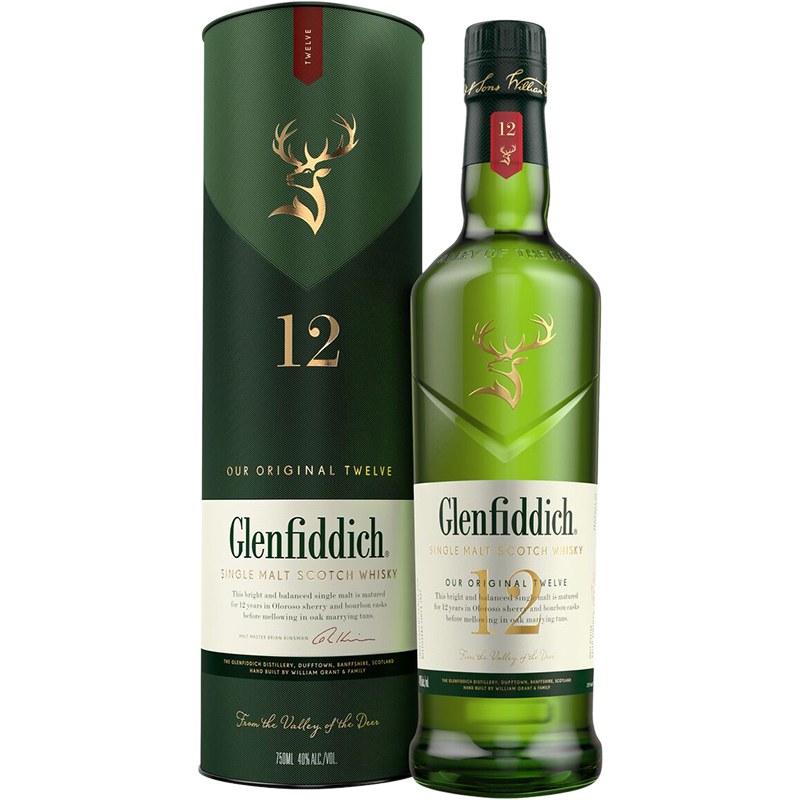 Glenfiddich 12 Year Old-750ml - Rayzr's Cellar